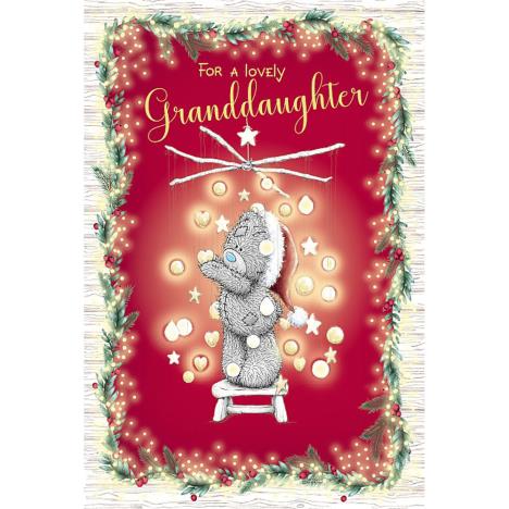 Lovely Granddaughter Me to You Bear Christmas Card £2.49